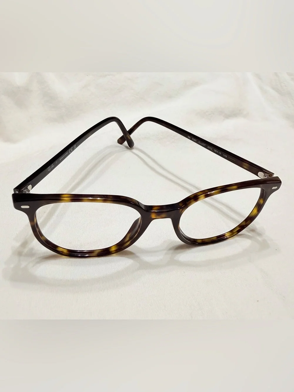 Ray-Ban RX5397 Elliot Eyeglasses Frames - Dark Havana Tortoise Medium 50mm